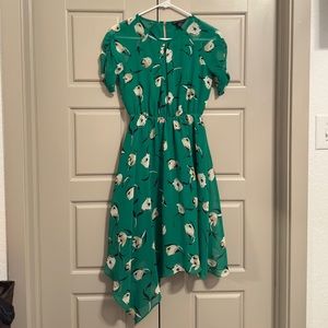Floral dress, Banana Republic